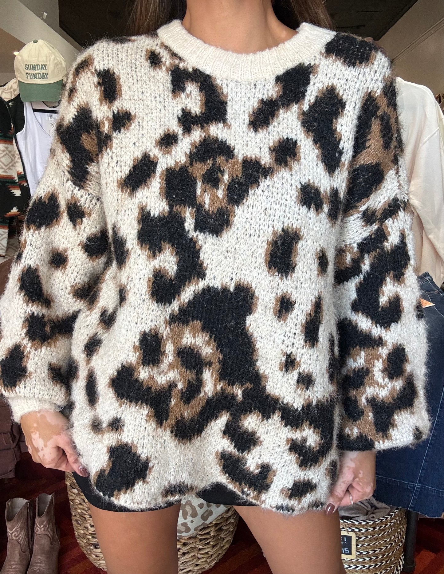 Born Wild and Free Sweater