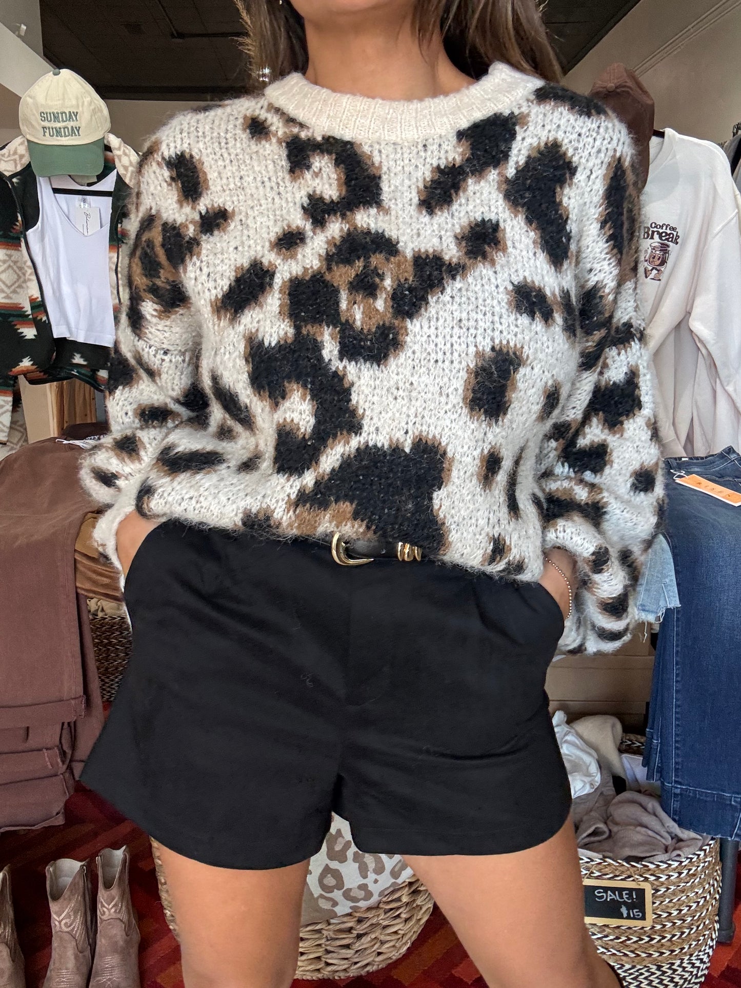 Born Wild and Free Sweater