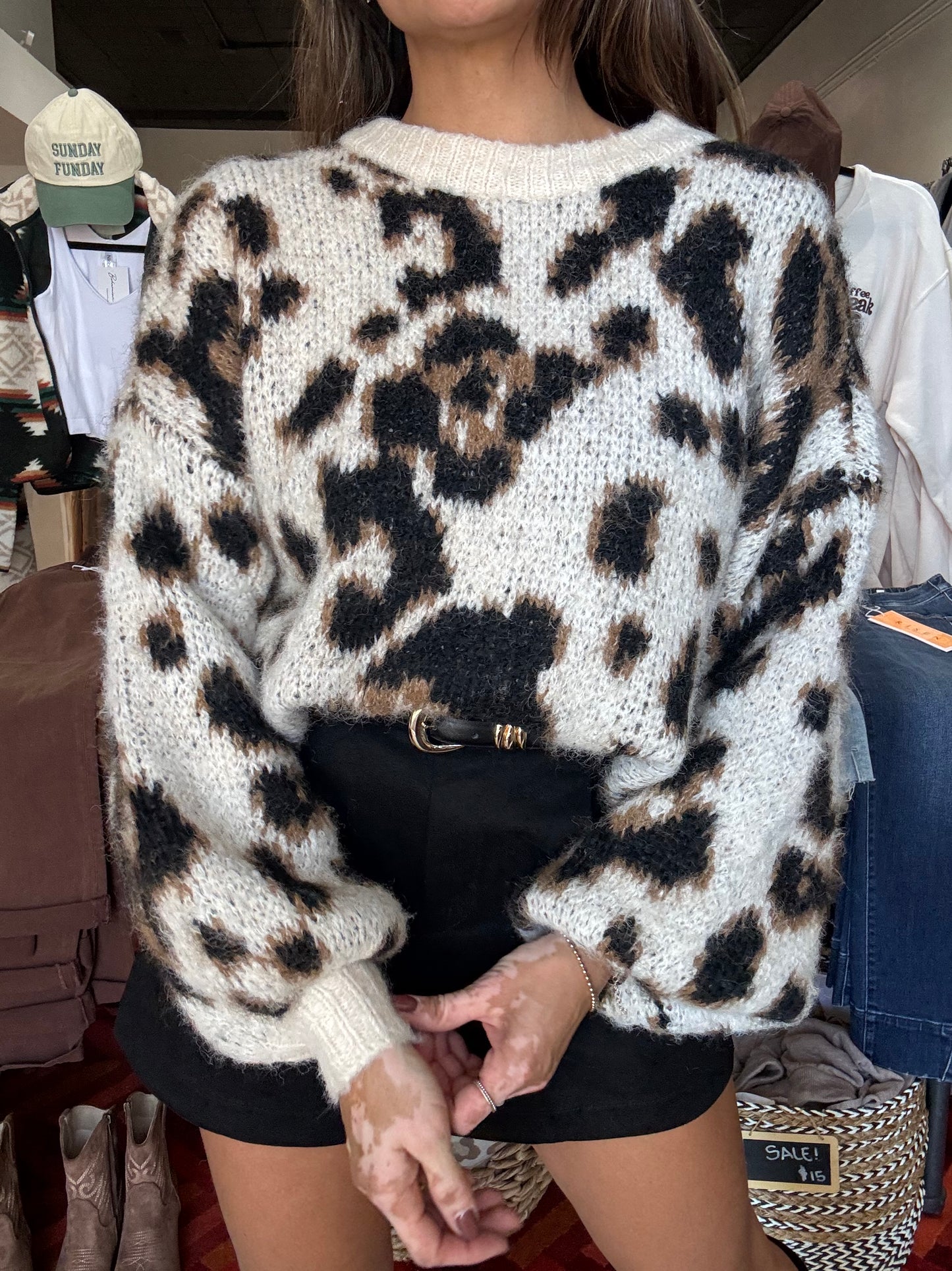 Born Wild and Free Sweater