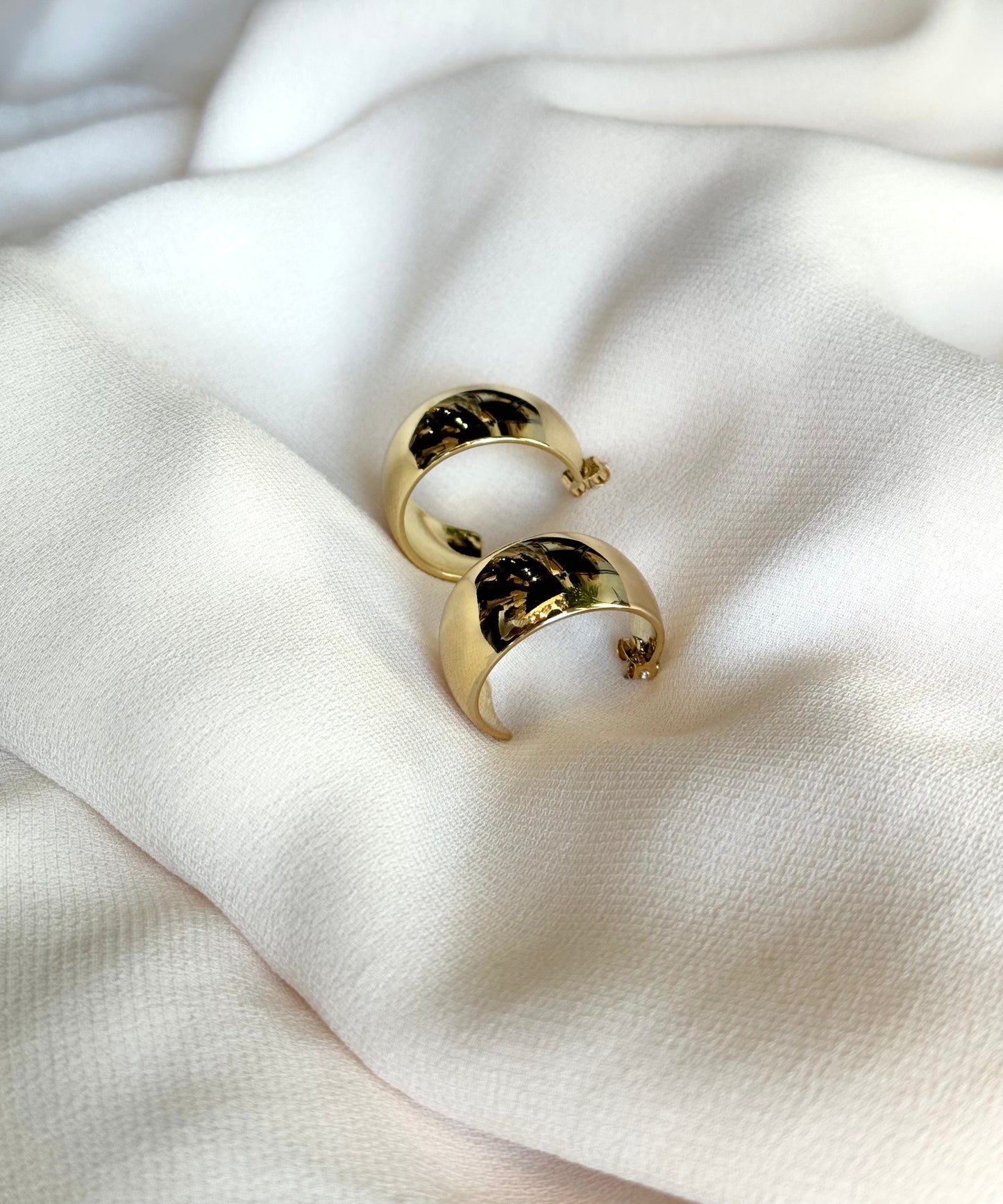 Goddess Bold Hoop Earrings