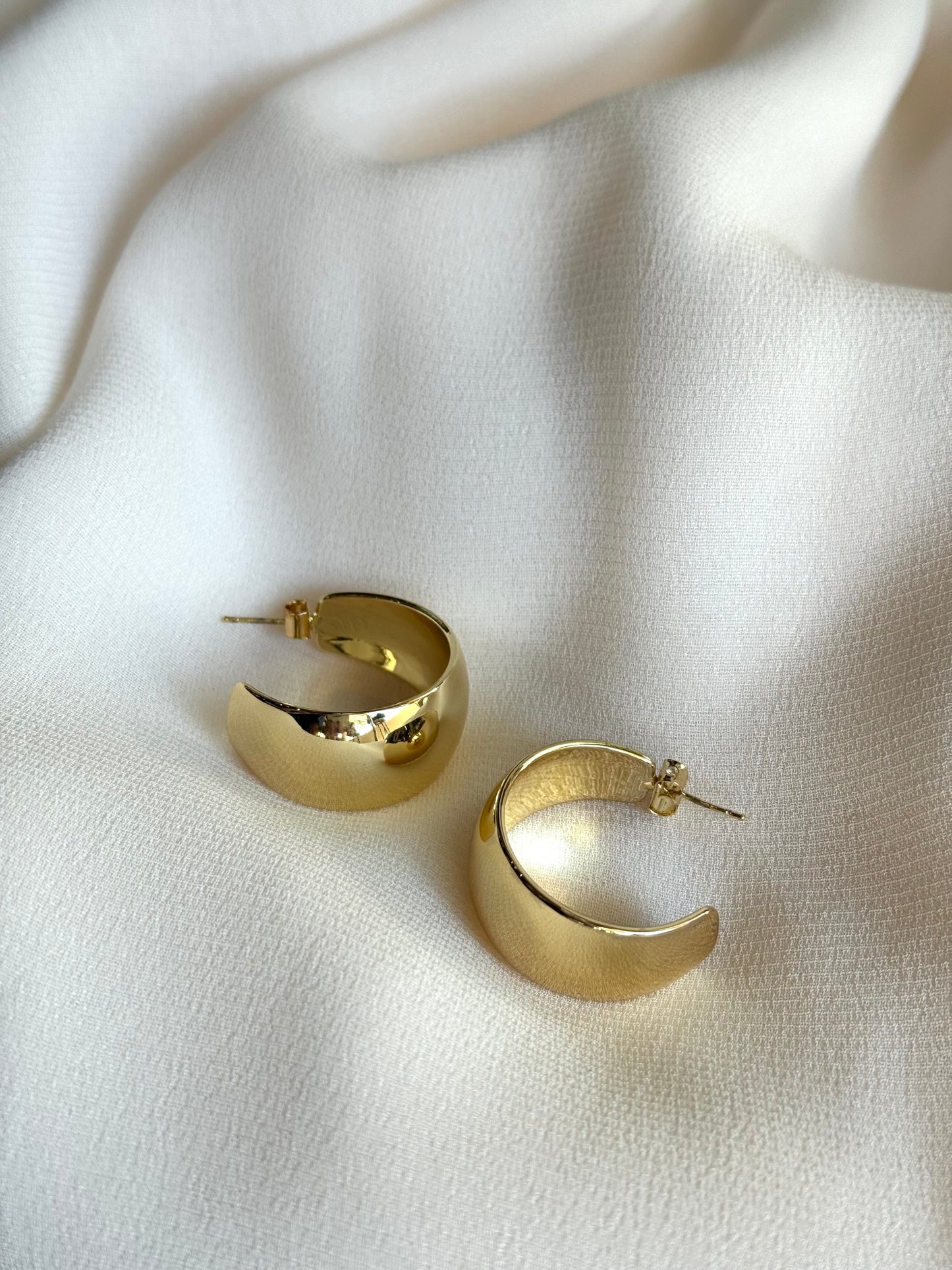 Goddess Bold Hoop Earrings