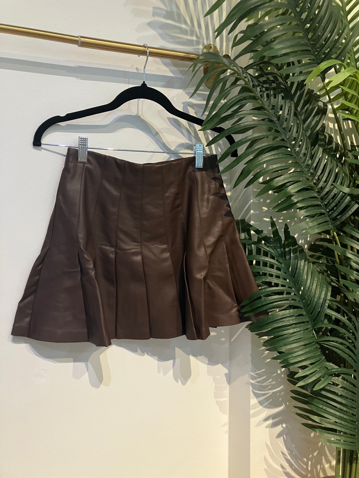 Bad Habit Pleated Mini Skirt