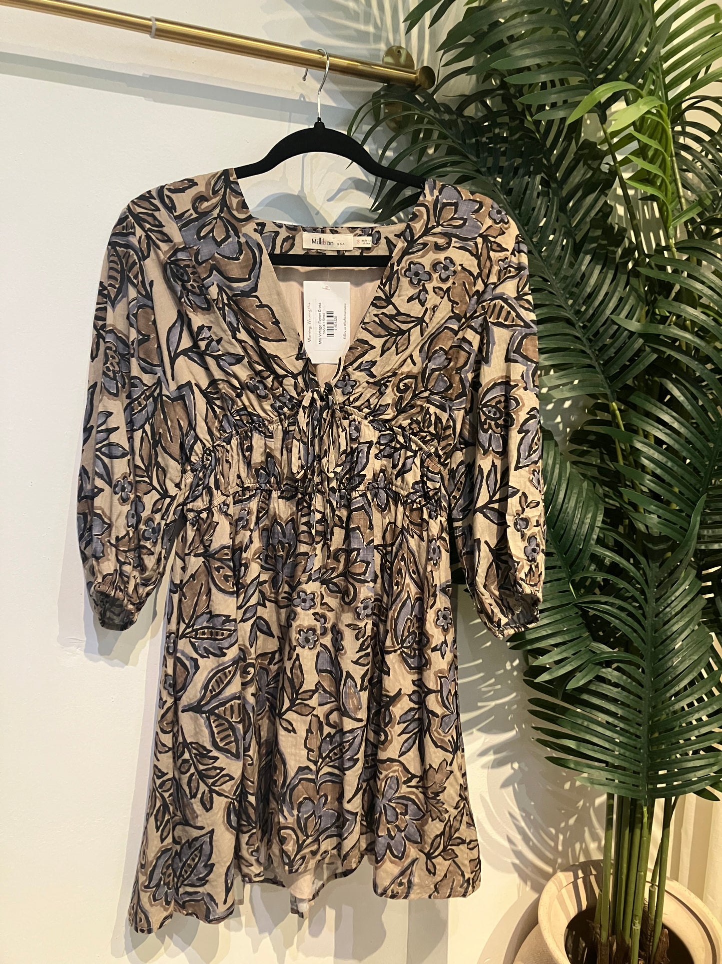 Milli Vintage Flower Dress