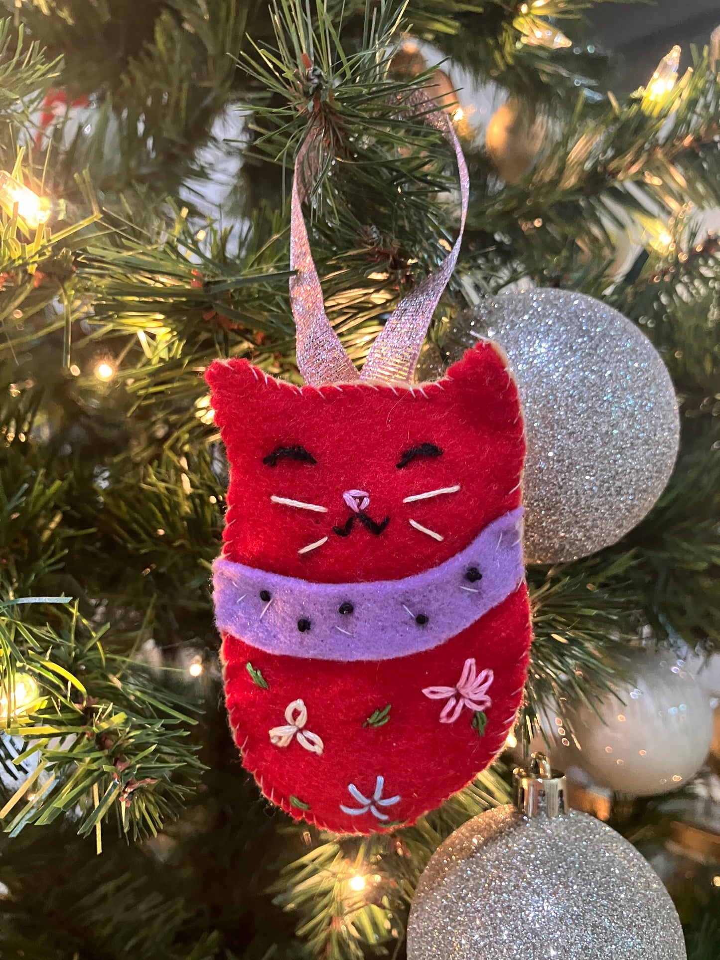 Handmade Felt Christmas Ornaments