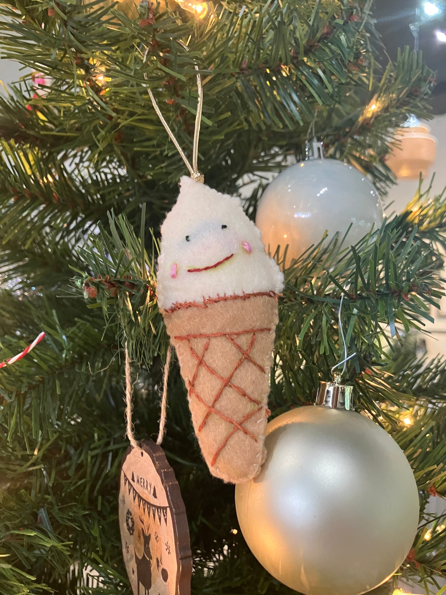 Handmade Felt Christmas Ornaments