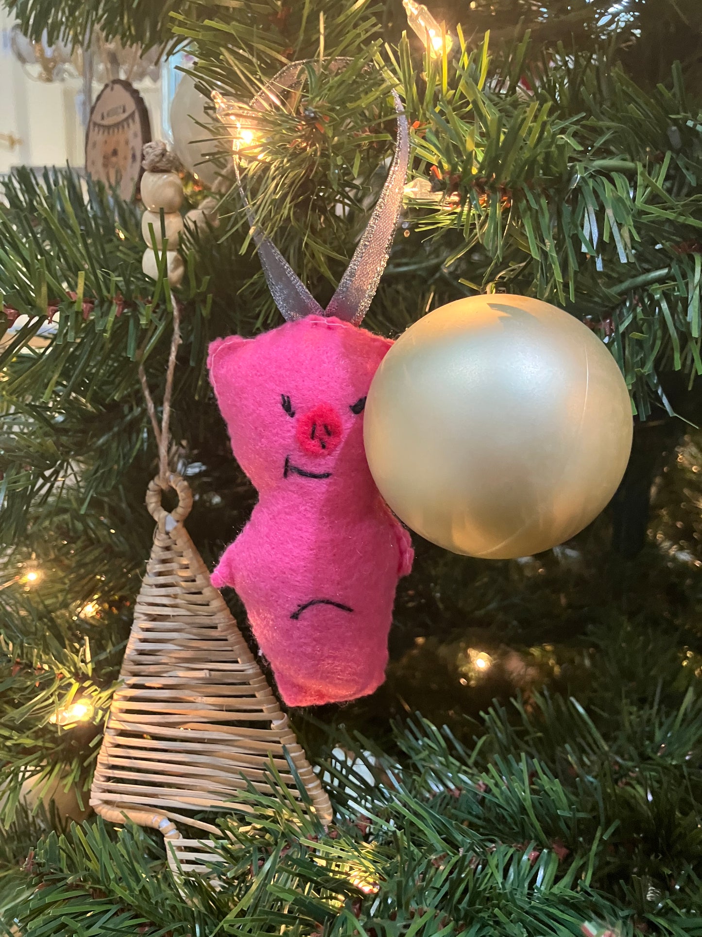 Handmade Felt Christmas Ornaments