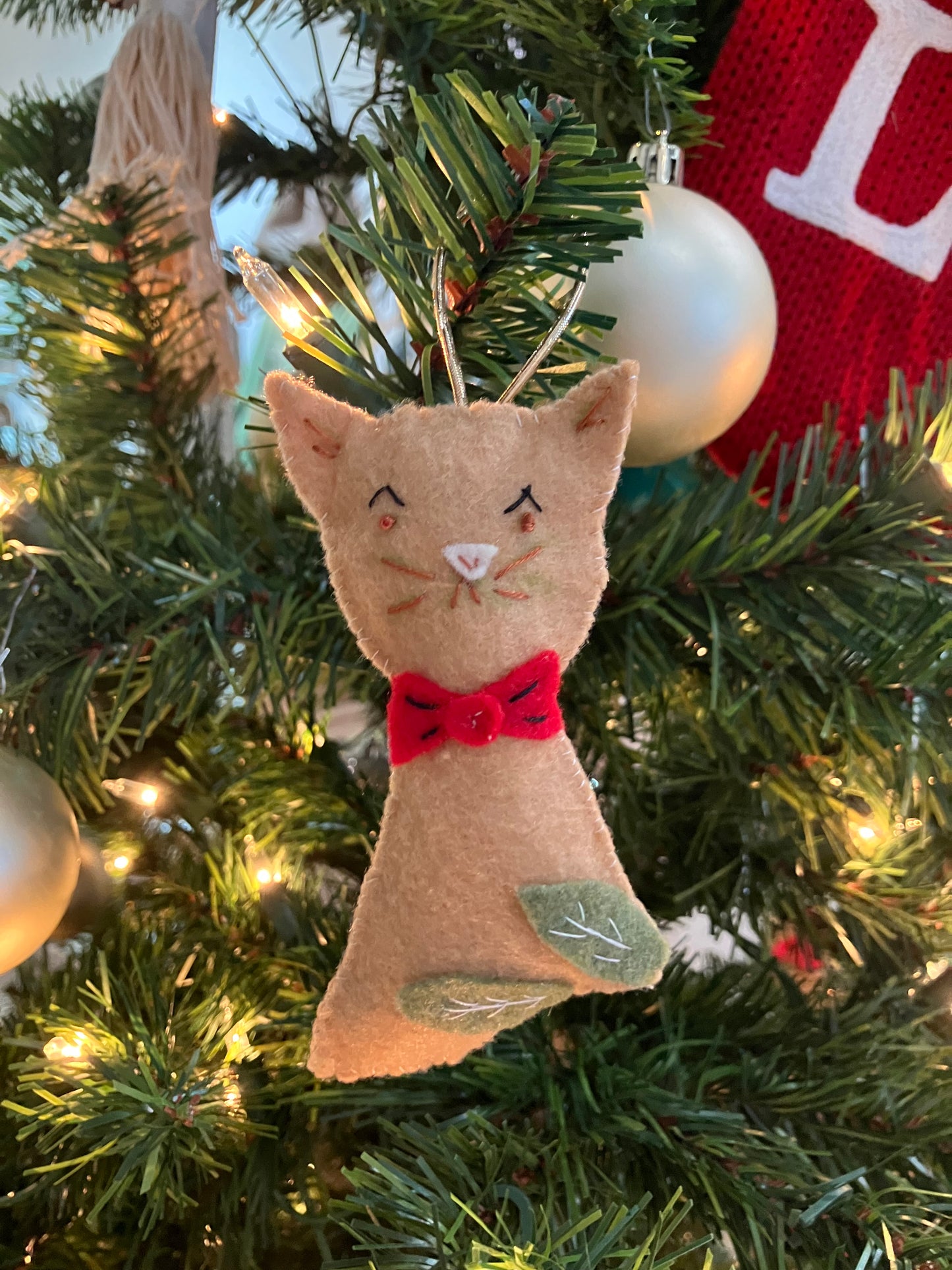 Handmade Felt Christmas Ornaments