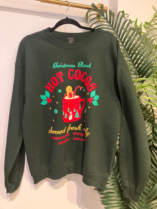 Christmas Blend Hot Cocoa Pullover Sweater