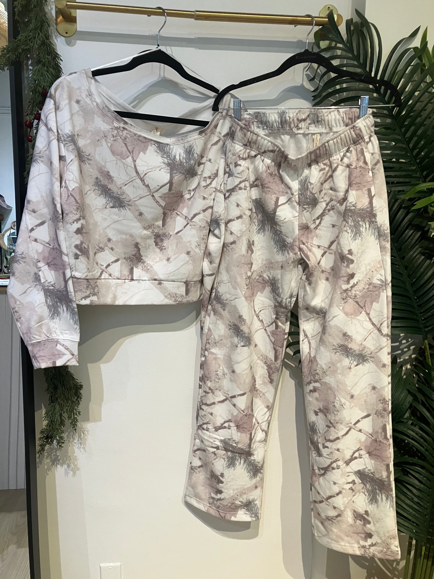 Cute in Camo Loungewear Set