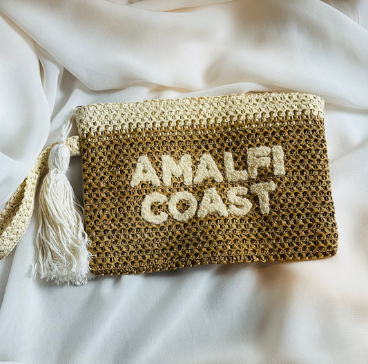 Amalfi Coast Woven Handbag