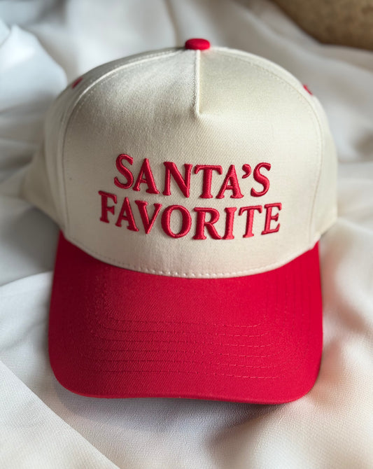 Santa's Favorite Baseball Cap