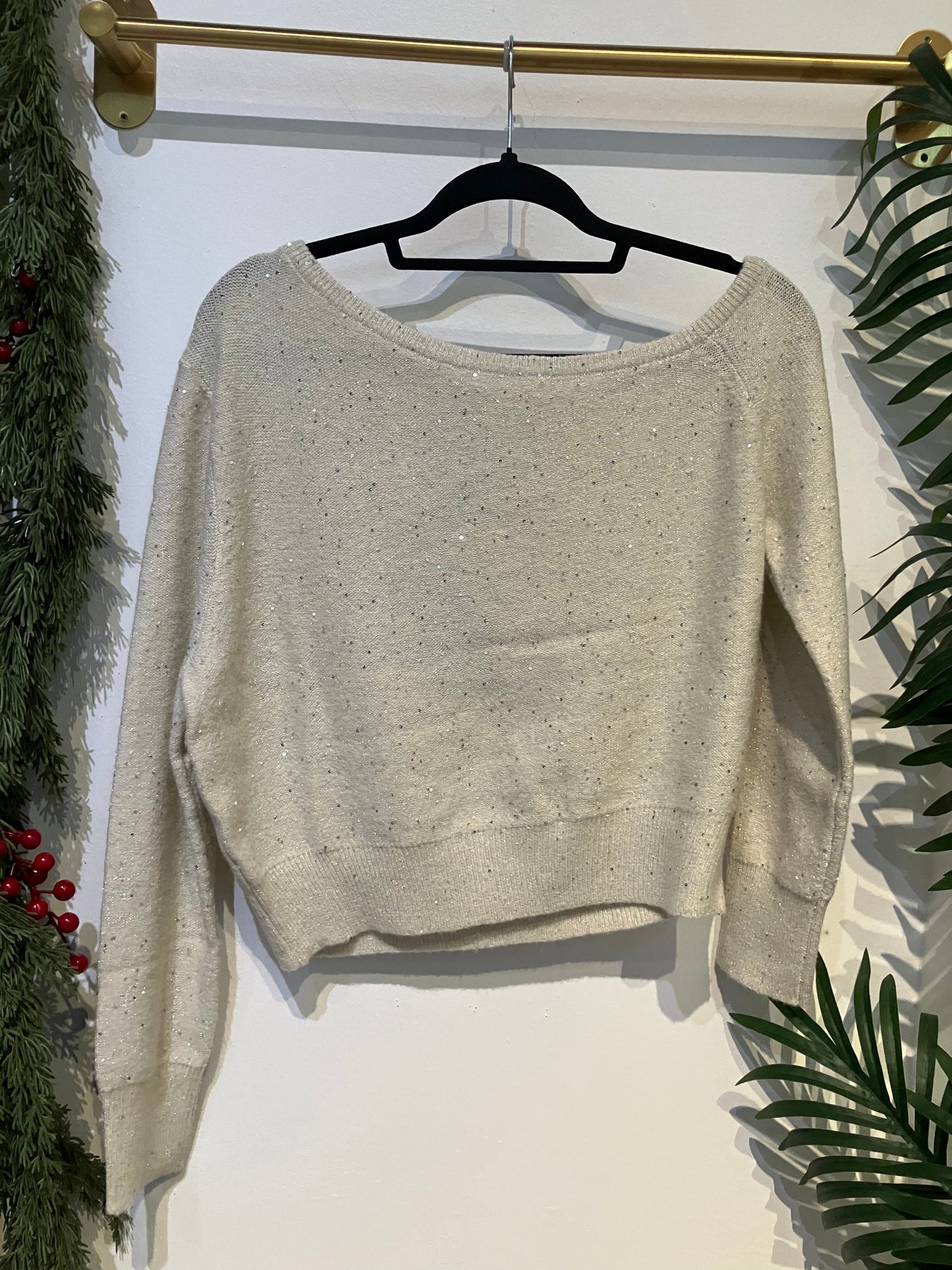 Silver Stardust Sweater