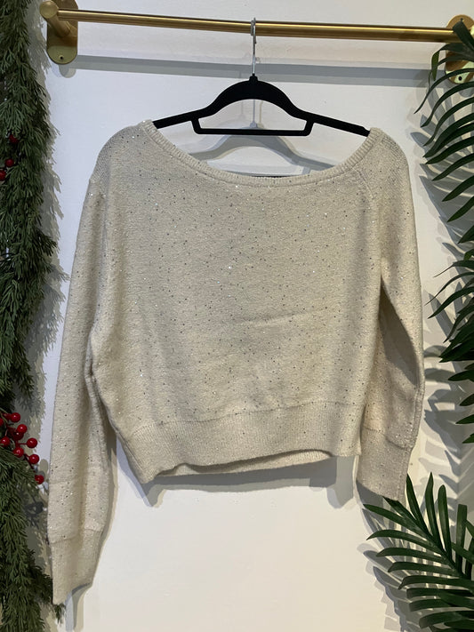 Silver Stardust Sweater