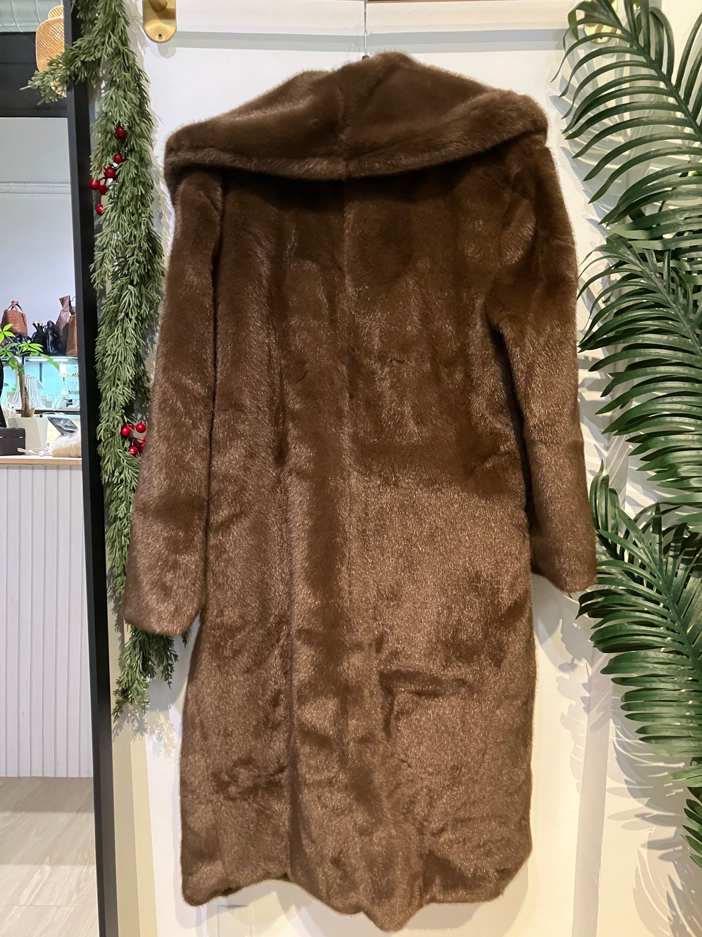 Brown Bliss Faux Fur Coat
