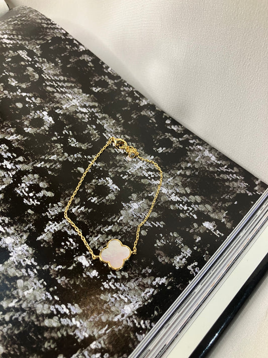 Gold Clover Bracelet