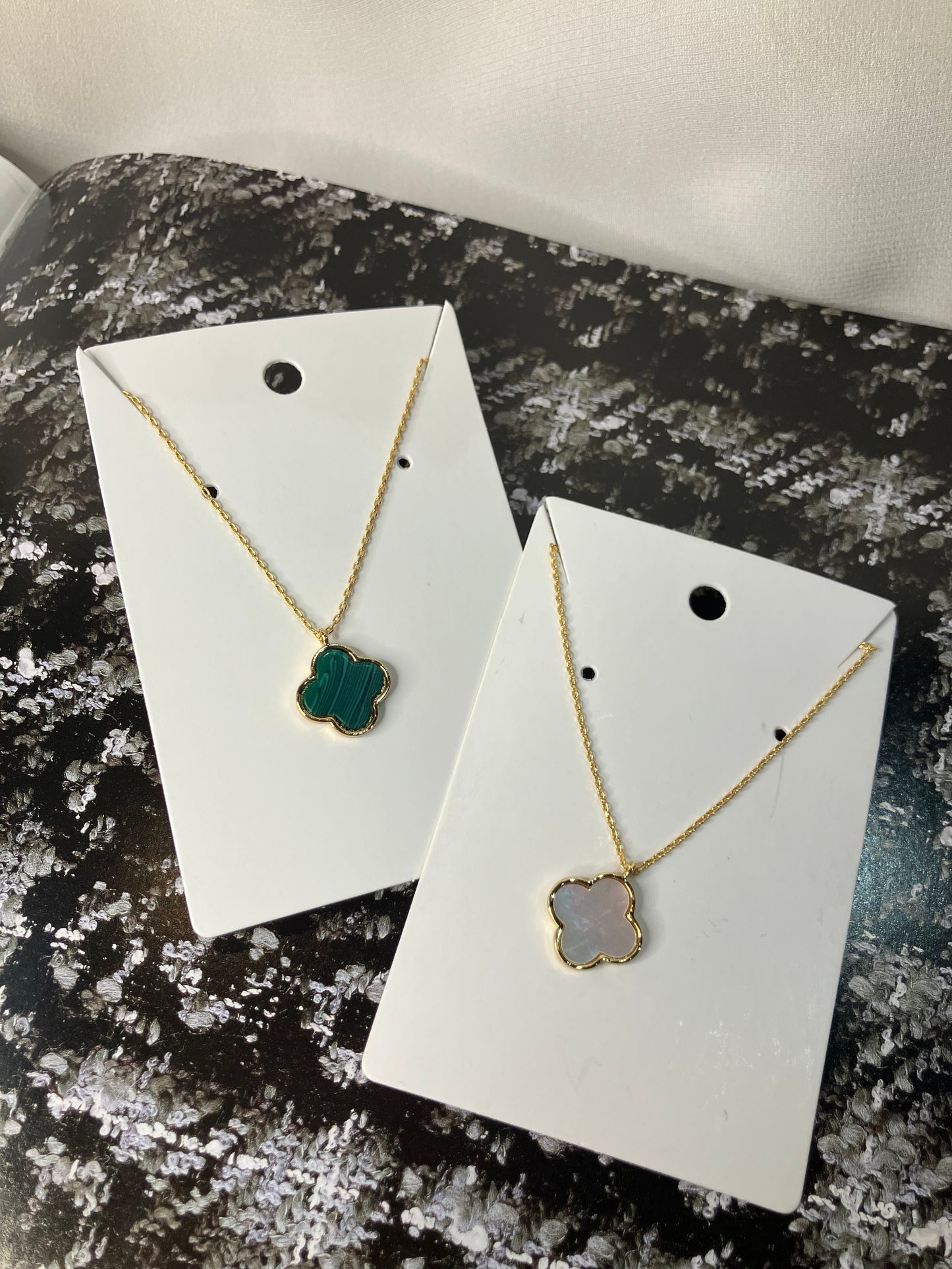 Gold Clover Necklace