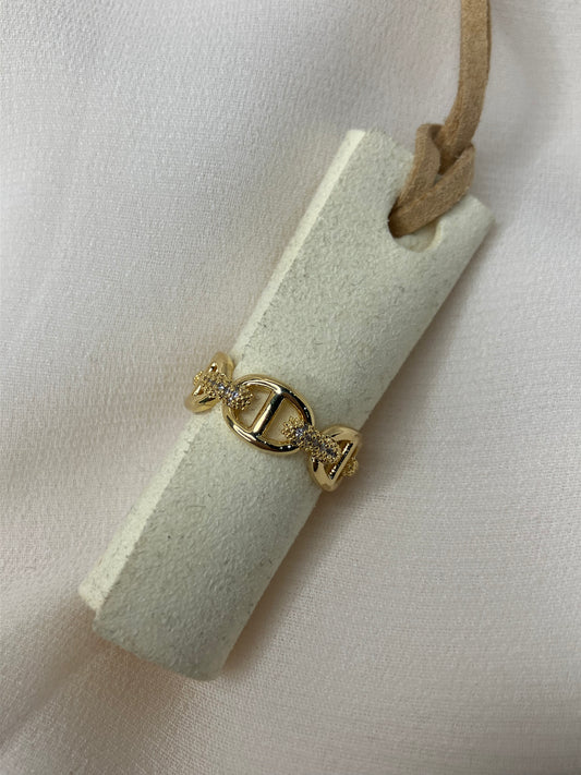 Luxe Chain Gold Ring