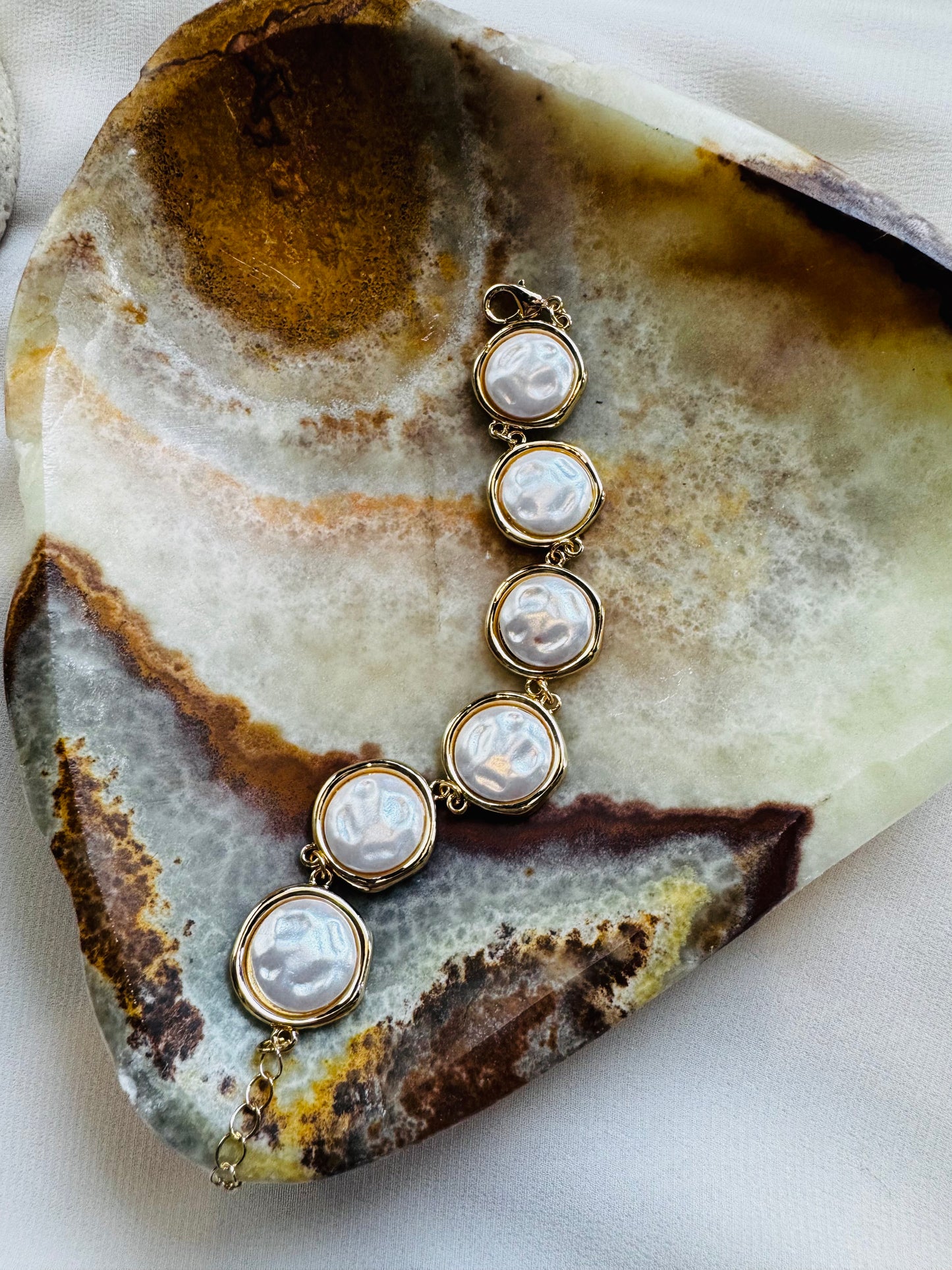 Perlas Pendant Bracelet