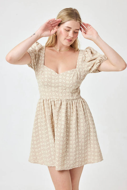 Leila Embroidered Dress