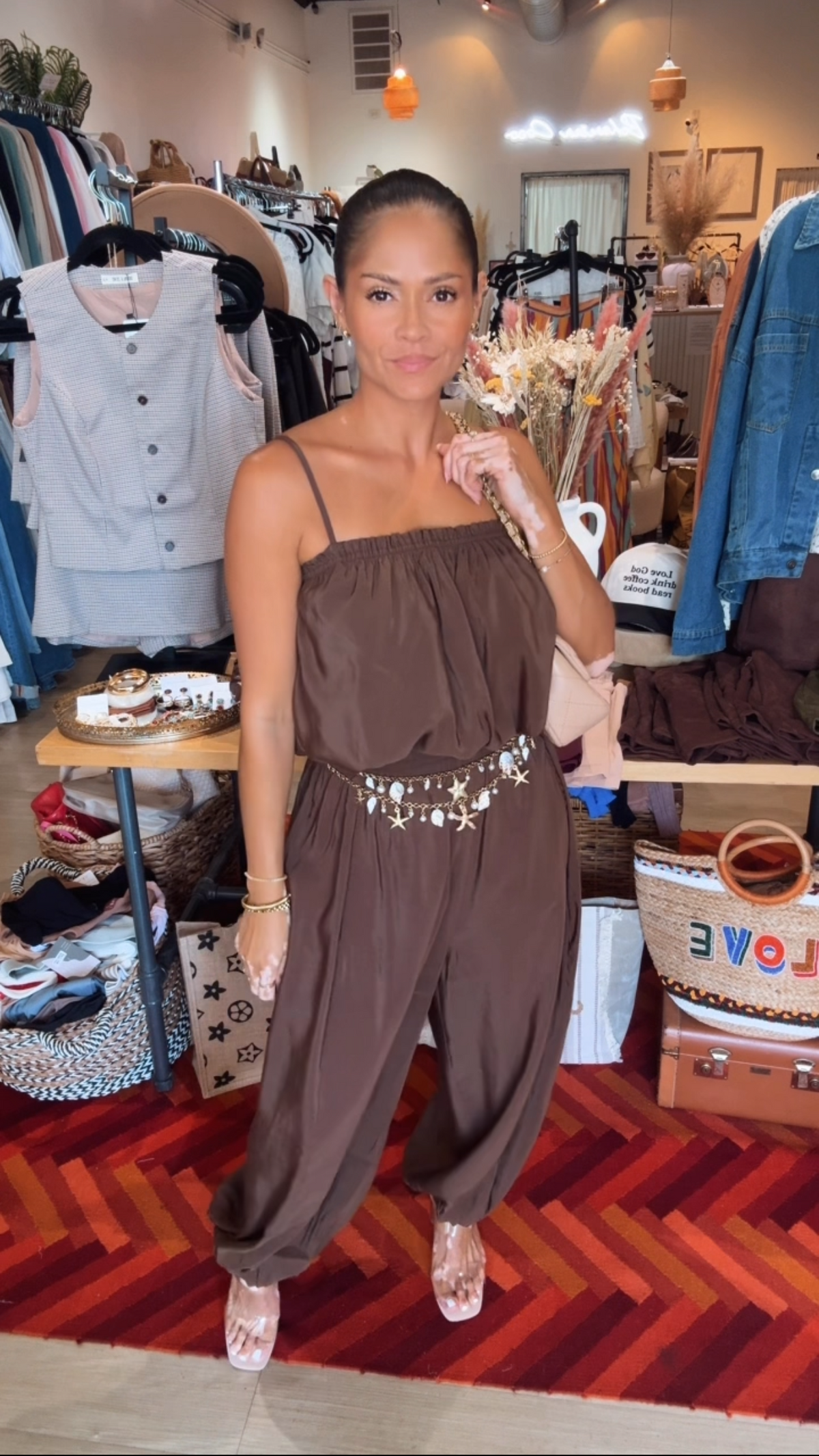 Chestnut Charm Flow Pants