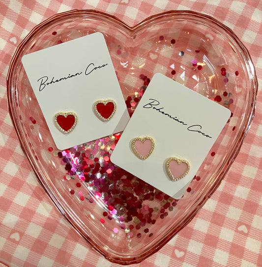 All My Love Heart Earrings