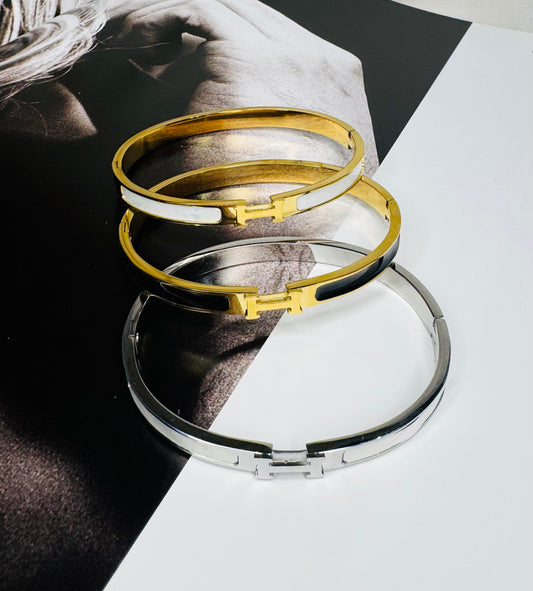 H Cuff Bracelet