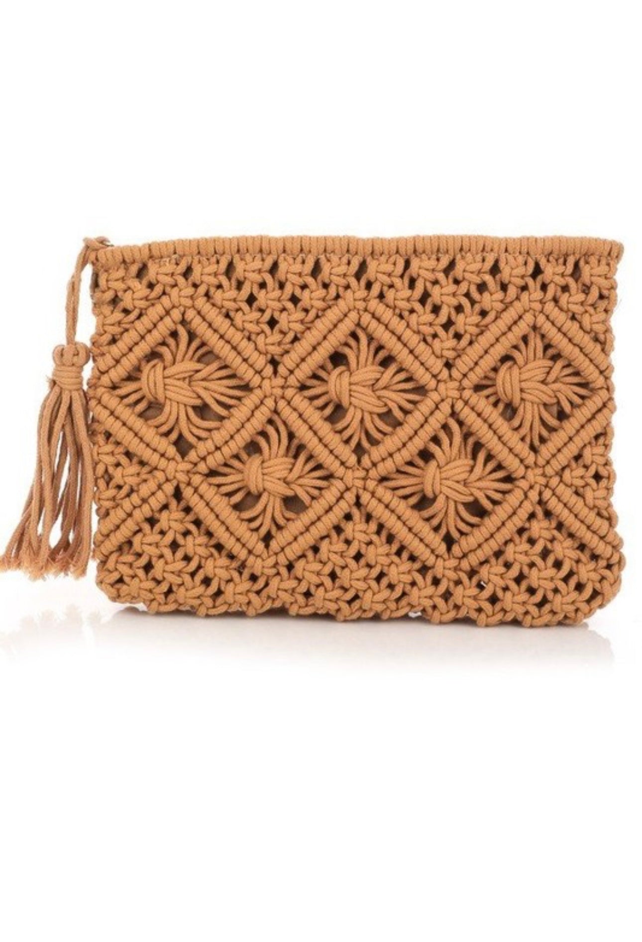 Cafecito Crochet Clutch