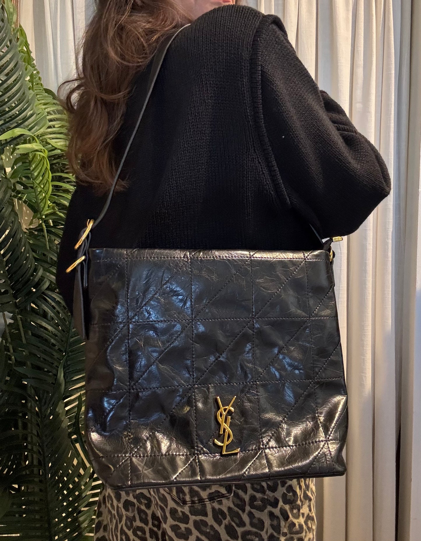 Vegan Leather Luxe Shoulder Bag