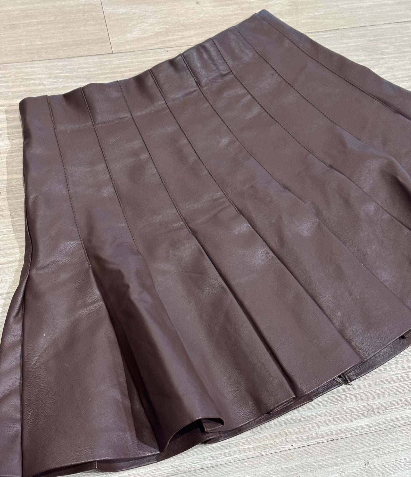 Bad Habit Pleated Mini Skirt