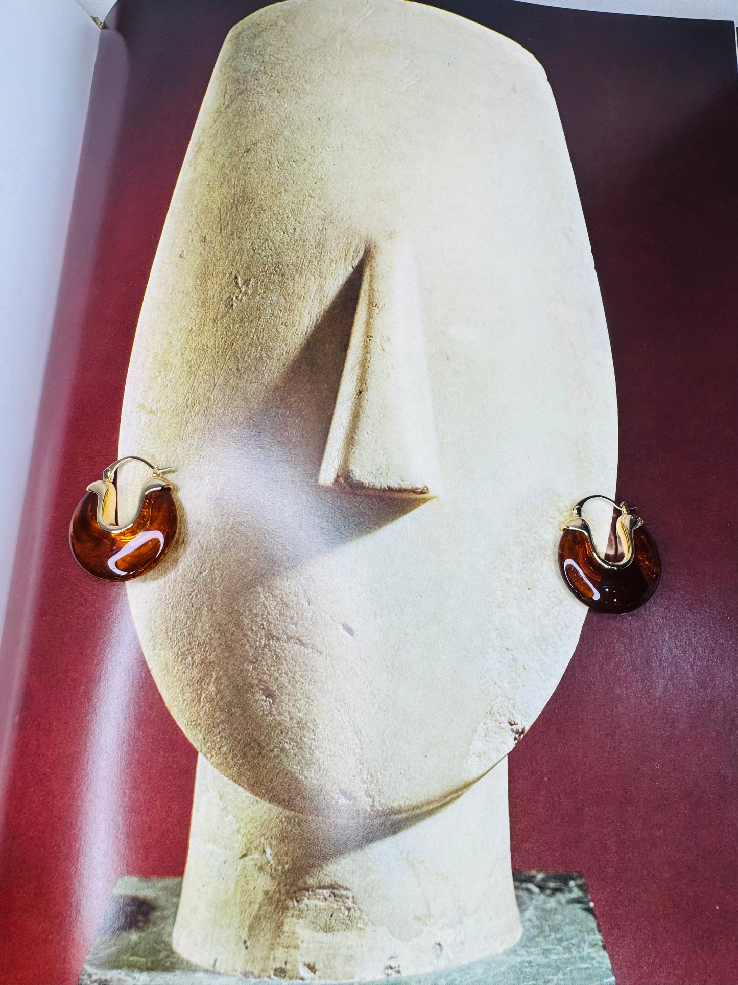 Isla Bonita Resin Hoops