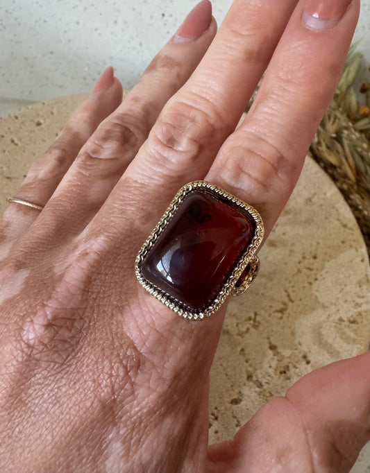 Antique Frame Resin Band