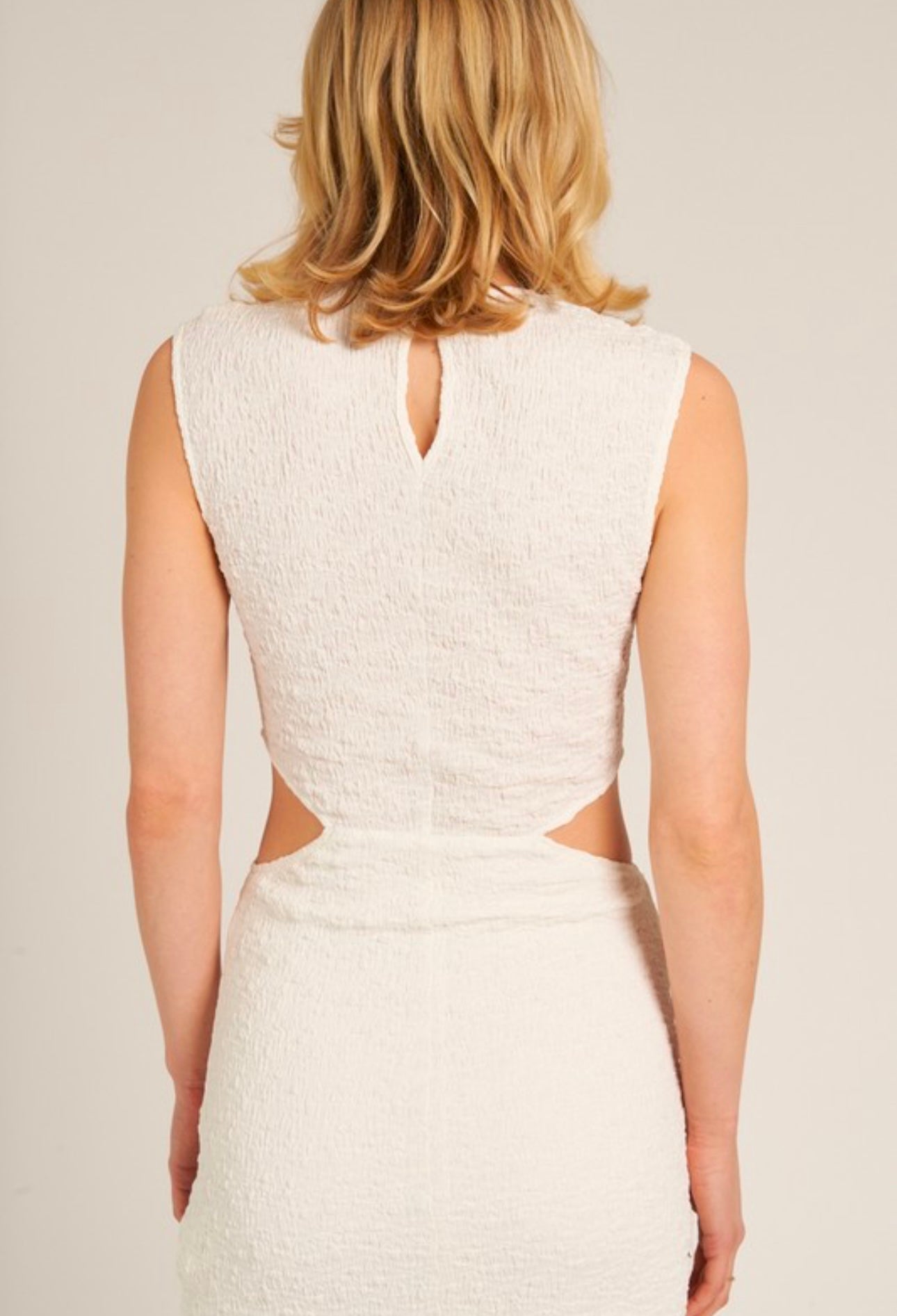 Moonlit Waist Cut Out Bodycon Dress