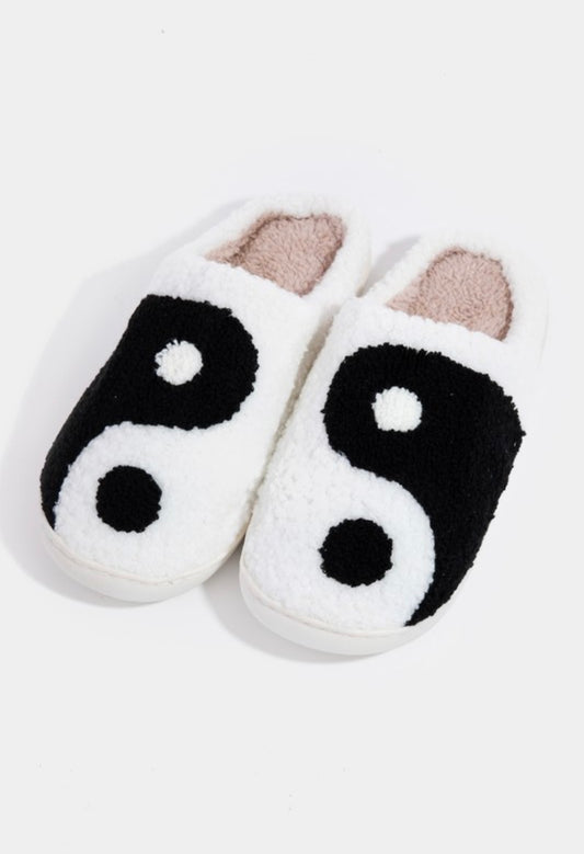 Ying Yang Slippers