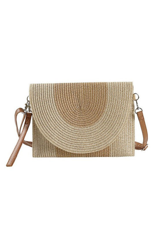 Cabo Two Tone Straw Bag