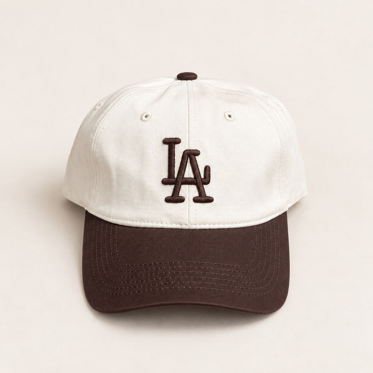 Two toned LA Baseball Hat