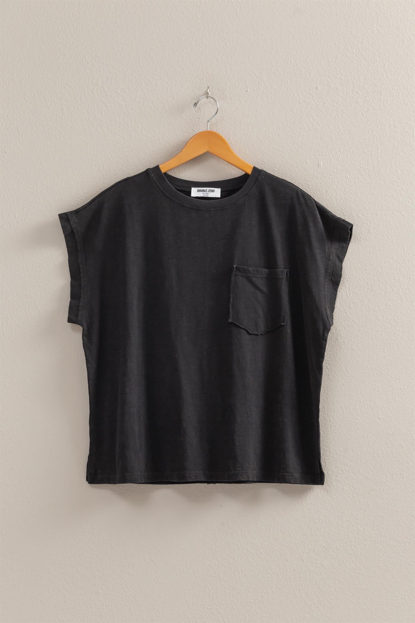 Here Now Boxy Washed Tee