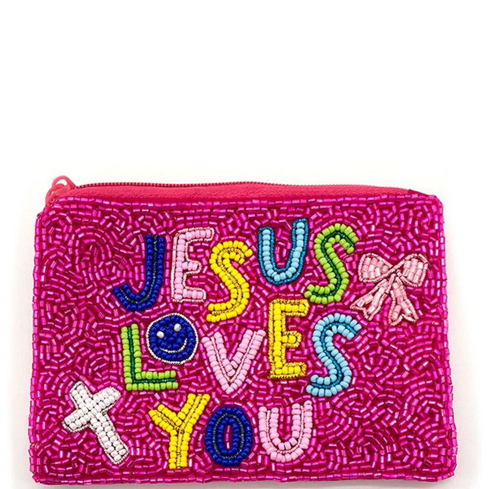 Jesus Loves You Coin Purse