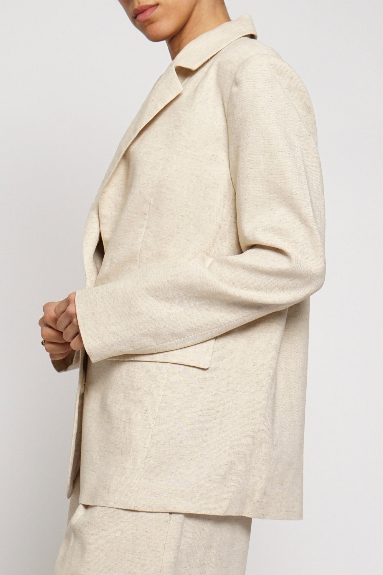 Clean Slate Linen Blazer