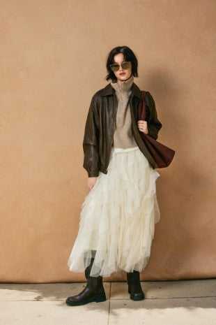 Dark Roast Leather Jacket