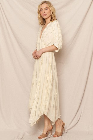 Ivory Reverie Maxi Dress