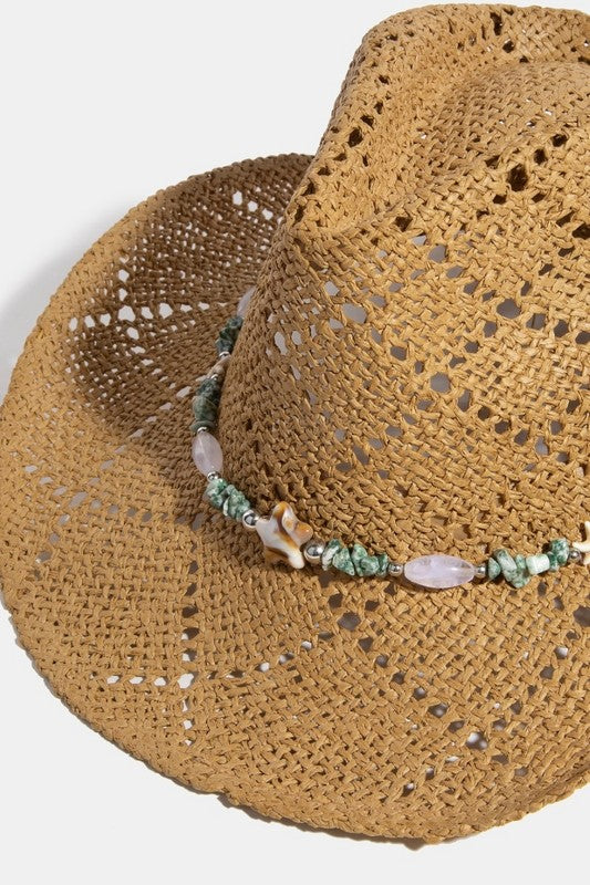 Coastal Cowgirl Straw Hat