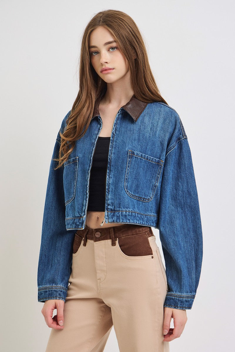 Downtown Darling Denim Jacket