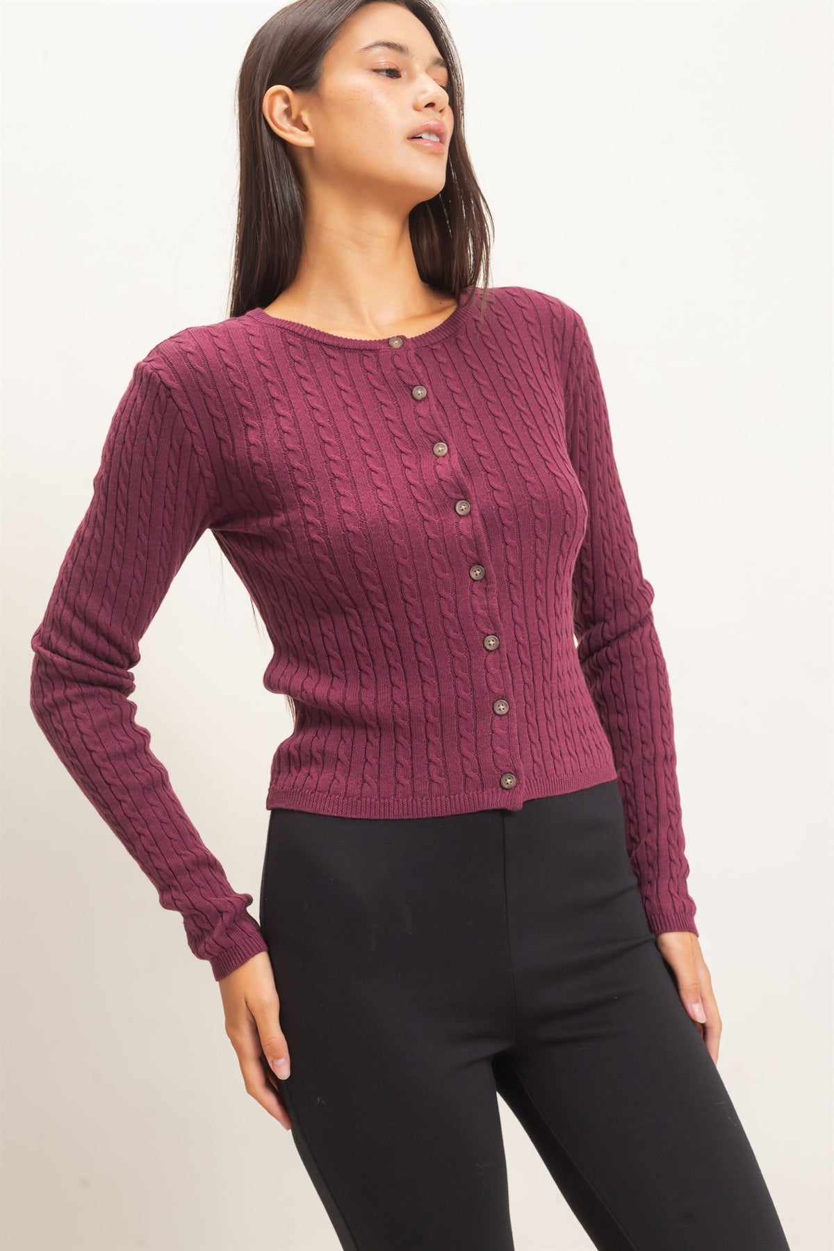 Oakley Cable Knit Cardigan