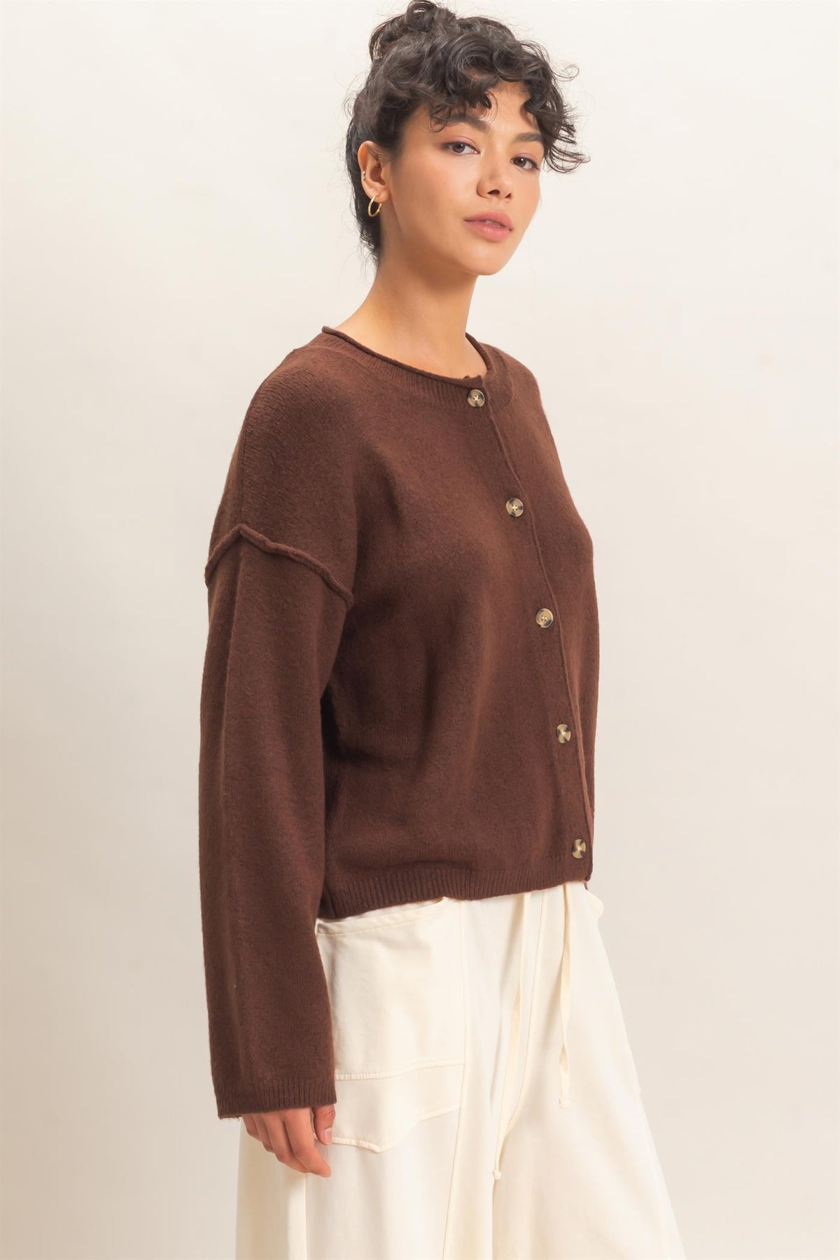 Chestnut Cozy Cardigan