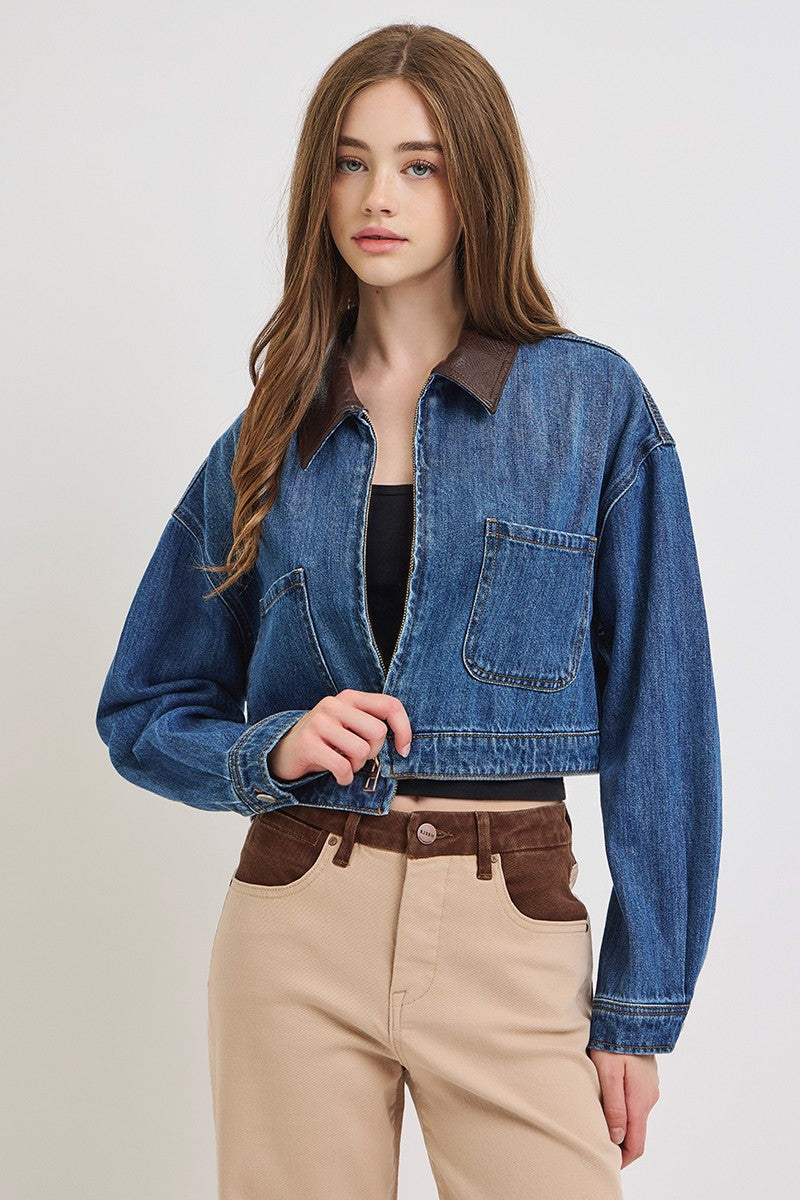 Downtown Darling Denim Jacket