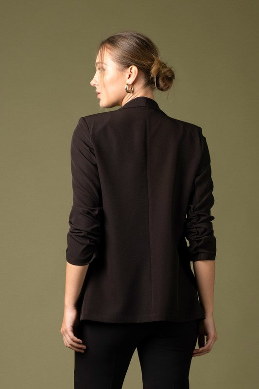 Winter Eclipse Black Blazer