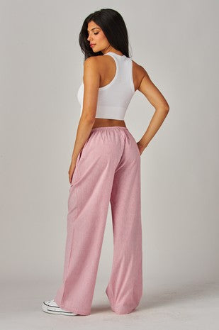 Coastline Pinstripe Boxer Pants
