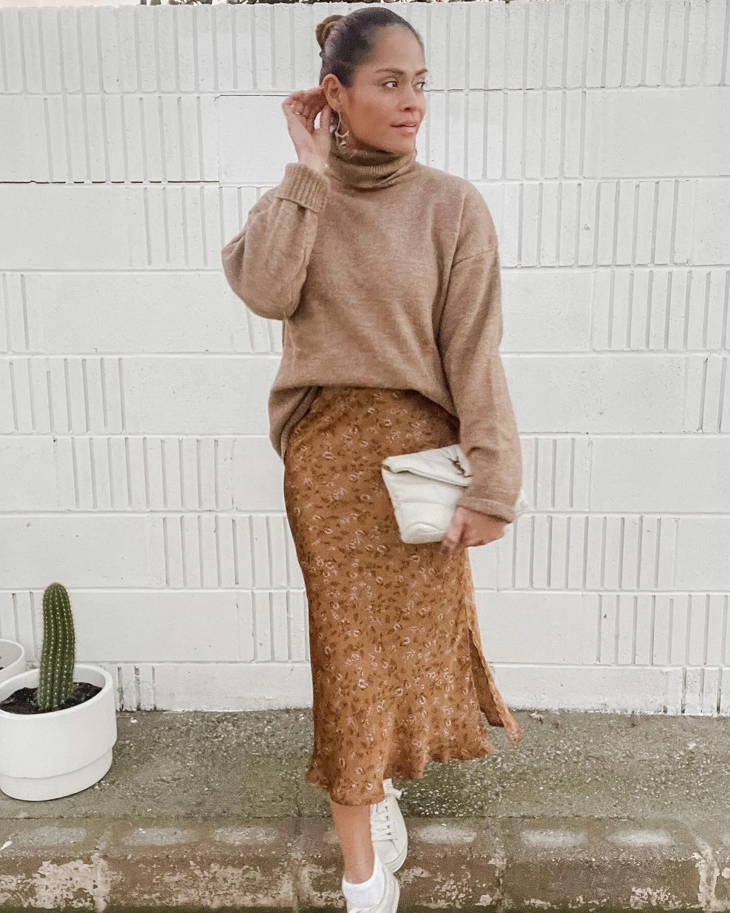 Hot Coco Turtleneck Sweater