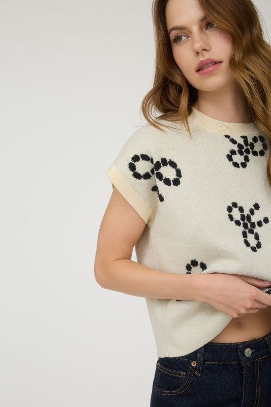 Bow Bliss Knit Sweater