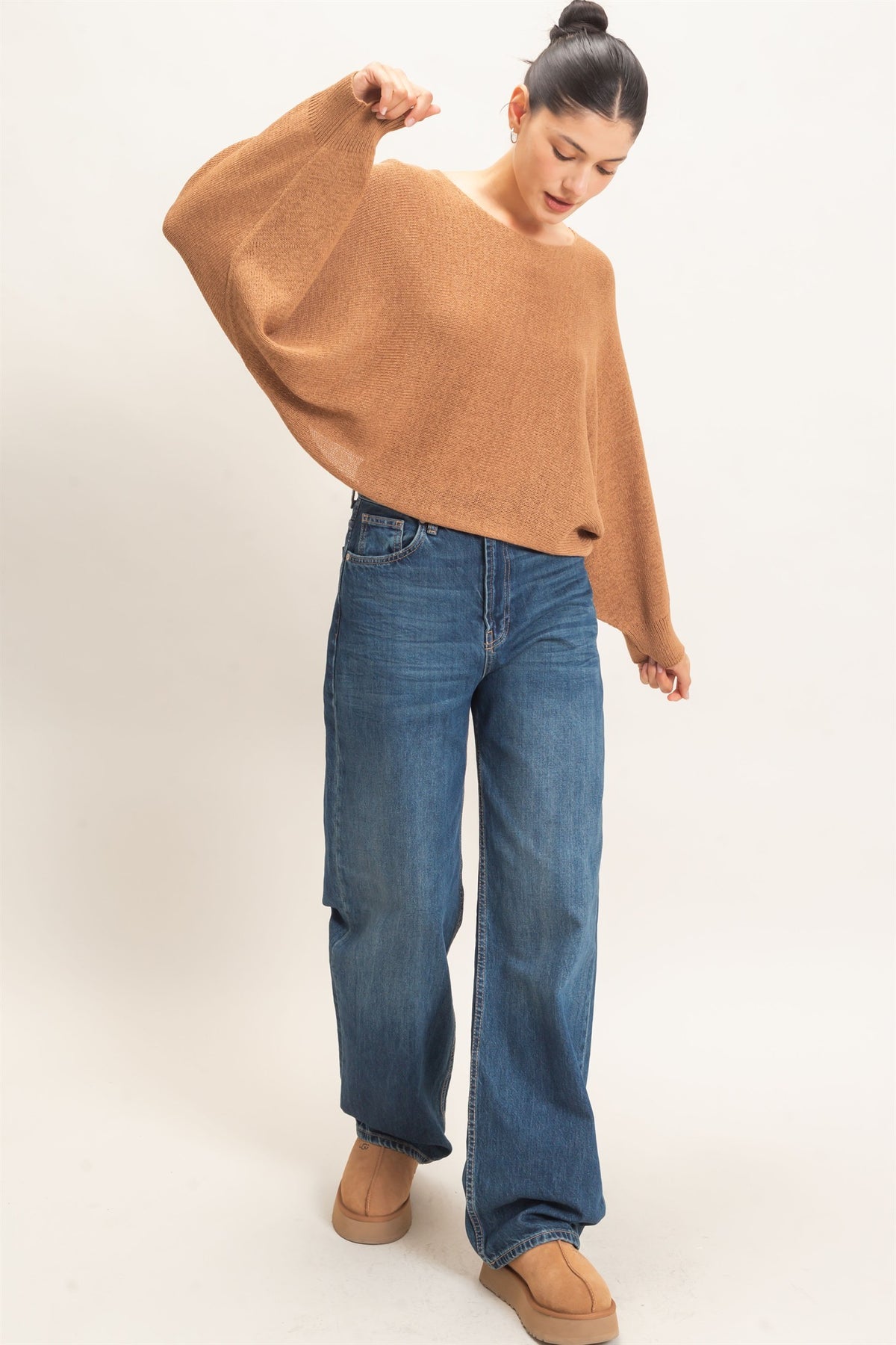 Golden Season Knit Sweater